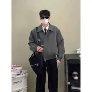 픽호샵 남자 빈티지 점퍼 패드 봄가을 재킷 행정 숏 정장 야구 코트 해링턴 키작남 꾹3