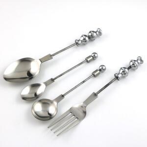 1Pc 금속 페르시 식기 Beadable DIY 와인 병 마개 가제트 스푼 포크 장식 액세서리