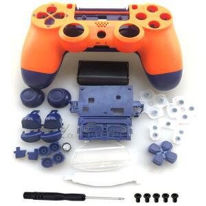 DualShock 4 PlayStation 플스호환 Pro jds 040 JDM-040 컨트롤러 교체 커버 용 풀 세트 하우징 쉘 수리 버