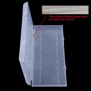 1pc 10 x18650 배터리 보관 케이스 박스 정리함 홀더 흰색