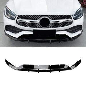 메르세데스 호환 벤츠 호환용 프론트 스포일러 범퍼 립 핏 GLC 클래스 X253 GLC200 260 300 - AMG 글로스