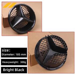 메르세데스 호환 벤츠 호환 W204 2006-2012 BV 클래스 2005-10 차량용 프론트 그릴 스타 엠블럼 로고 1개