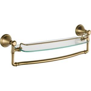 DELTA 79710-CZ, 45.7cm(18인치) 유리 선반, 바 , 샴페인 브론즈