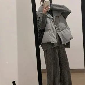 [하프클럽/]L8600 하이넥니트티 밴딩바지 세트 패딩조끼 코디선택