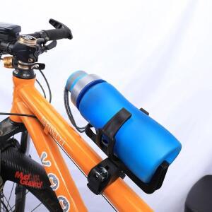 회전식 자전거 물병 케이지 다기능 사이클링 음료 홀더 산악 도로  자전거 조절 가능 그립