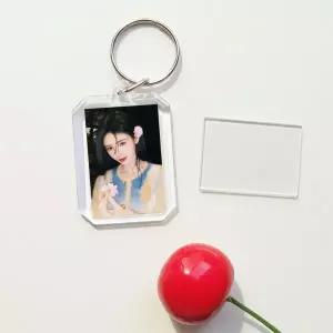 투명 아크릴 포카홀더 증명사진 키링 만들기 커스텀 DIY 재료 세트
