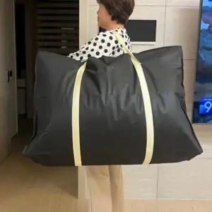 [하프클럽/]짐 보관용 캠핑 토트백 세탁 이불 보조 휴대용 천가방