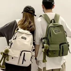 투포켓 캐주얼 방수 디자인 가방 다용도 백팩 남성백팩 멀티백팩 여성백팩