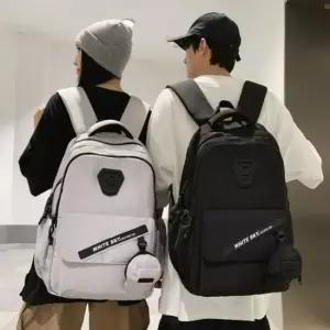 대학생 파우치 가방 백팩 남자 여행용 캐주얼 커플가방 여행백팩 대학생백팩 커플백팩