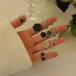 반지 세트 20개 골지 곱창 링 진주반지 ring 반지세트 링반지 ringset 링세트 패션반지