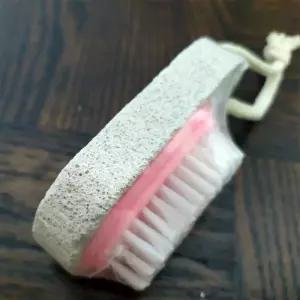 화산석 발 각질제거기 브러쉬