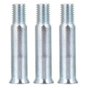 DEMERAS 스케이트 차축 휠 스틸 나사 교체 부품 인라인 피팅 15개(35MM) 볼트