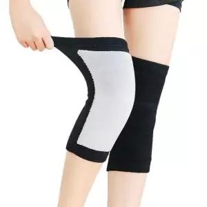 무릎워머 m 레그워머 무릎보호대 블랙 스판덱스 방한 2p 세트