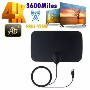 dmb안테나 휴대용 실내 디지털 4K TV 안테나 1080P HD 부스터 RV 야외 차량 스마트 신호 수신기