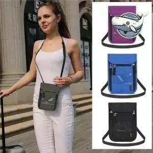 여행용 다목적 미니 크로스백 여권 수납 포켓 여행용품
