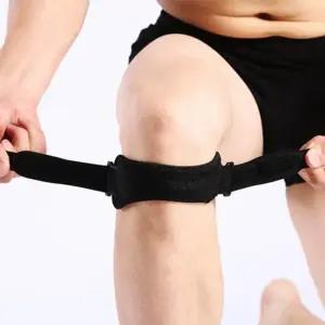 OC1090 일자형 실리콘 지지압박 무릎 슬개골 보호대1P