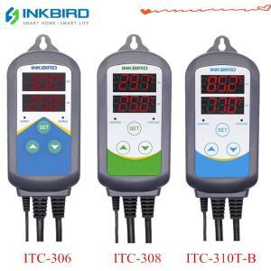 INKBIRD 가열 냉각 사전 배선 온도 컨트롤러 ITC-306 3가지 유형 EU