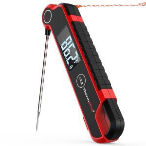 ThermoPro TP620 중력 센서 자동 회전 디스플레이로 주방 요리용 백라이트 디지털 바베큐 고기 온도계