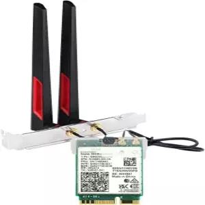 인텔 BE200 칩 6GHz 트라이밴드 8774Mbps BT 5.4 10dBi 고이득 안테나가 탑재된 데스크톱용 M.2 WiFi 7