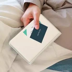 명함첩 크림 오늘의 온도 명함집 96 명함보관함