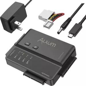 하드 드라이브 클로닝 - 5Gbps 고속 데이터 전송을 지원하는 Alxum 3-in-1 USB C to SATA 및 IDE 어댑터