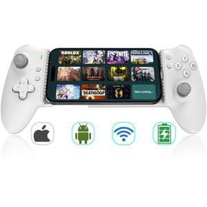 15/16 및 Android(USB-C)용 ATUTEN 휴대폰 게이밍 컨트롤러, 휴대폰을 콘솔로 바꾸고 PS 포털, 로블록스, 클라우드 게임, Xbox, 앱 듀얼 홀 리니어 트리거를 플레이하세요