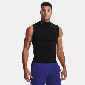 M 언더아머나시티 VQC 1361521-001 남성 HeatGear 아머 모크 슬리브리스