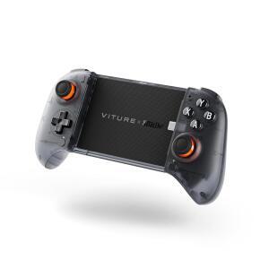 VITURE x 8BitDo 얼티밋 모바일 게임 컨트롤러 u2013s 월드 u2019s 최초 XR 글래스 | 최소 지연 시간, 홀 효과 스틱, 플레이 중 충전, 안드로이드용 프로 성능을 위한 USB-C 연결