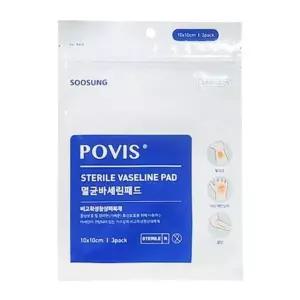 수성 포비스 살균바세린 패드 10Cm 10cm 3팩