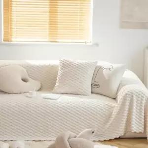 소파악세서리 부드러운 극세사 소파커버 소파커버) 230X180cm(2인용