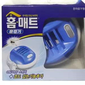 패드형 홈매트 전자 모기향 훈증기 리필 60매 포함