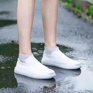 WL 신발 오염방지 커버 작업용 폭우 실리콘 레인커버