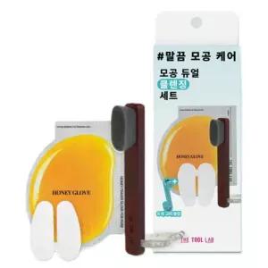 더툴랩 모공 듀얼 클렌징 세트 701S 브러쉬+허니글로브 2개입
