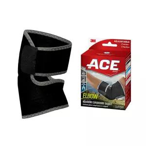 ACE 브랜드 조절 가능한 압박 팔꿈치 지지 약한 관절 아픈 또는 부상 부위에 대한 중간 정도의 특징 한
