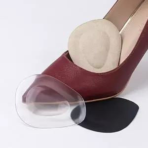 WL 구두 앞꿈치 충격 완화 물방울 모양 실리콘 쿠션 패드