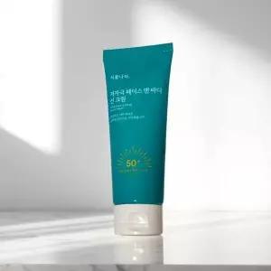 [셀러허브]식물나라 저자극 페이스 앤 바디 선 크림 150ml (S49445248)