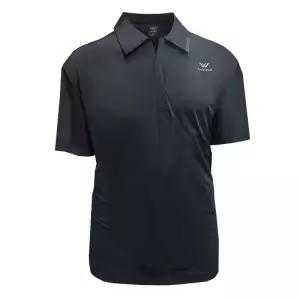 WL 후46 남성 빅사이즈 냉감 반팔 티셔츠 카라 집업 5XL
