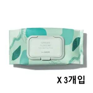 더샘 가든 플레져 시카 클렌징 티슈 100매 3개입