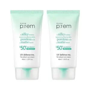 [셀러허브]메이크프렘 유브이 디펜스 미 노세범 선크림 40ml 2개 (S49446265)