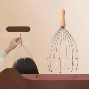 두피 마사지기 머리긁개 마사지 촉수 머리지압 맛사지 머리마사지 셀프마사지 문어발