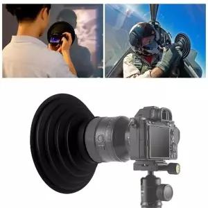 창문 야경 촬영 빛번짐 카메라 렌즈 커버 70mm 휴대용