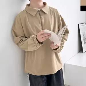 WL 2L- TTA 2043 남자빅사이즈 카라 아노락바람막이