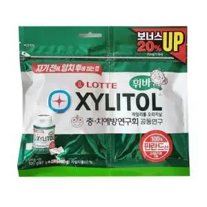 롯데 자일리톨 오리지날 리필 105g x 24개