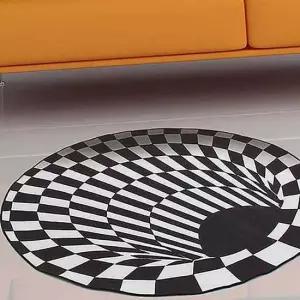 착시매트 퍼니트랩 입체 80cm 3D 욕실 매트 발 주방 착시 매트