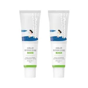 [셀러허브]라운드랩 자작나무 무기자차 선크림 50ml 2개 (S49446945)