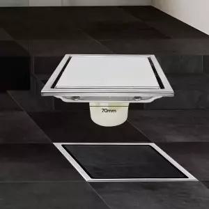 HLBATH RJF494Q5 유가 스텐레스 타일삽입육가 65mm하수도뚜껑SJ