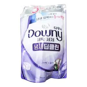 다우니 AHT897C2 액체세제 라벤더 드럼/일반 겸용 1.4L 리필
