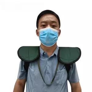 철근어깨보호대 작업 운반 블랙 캔버스 패드 두꺼운 쿠션