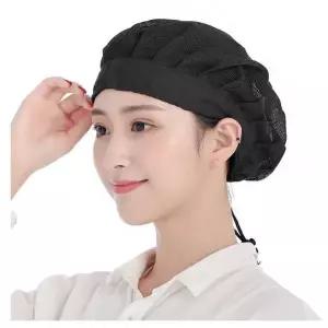 망사 위생모 주방 조리 위생모자 식품 공장 급식 카페