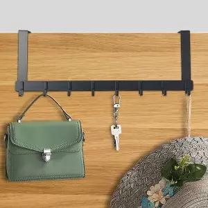 드림하우스 QEE880Q4 8구 도어 후크 53x18cm 문에거는옷걸이